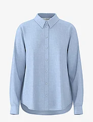 Selected Femme - SLFVIVA LS SHIRT NOOS - long-sleeved shirts - cashmere blue - 0