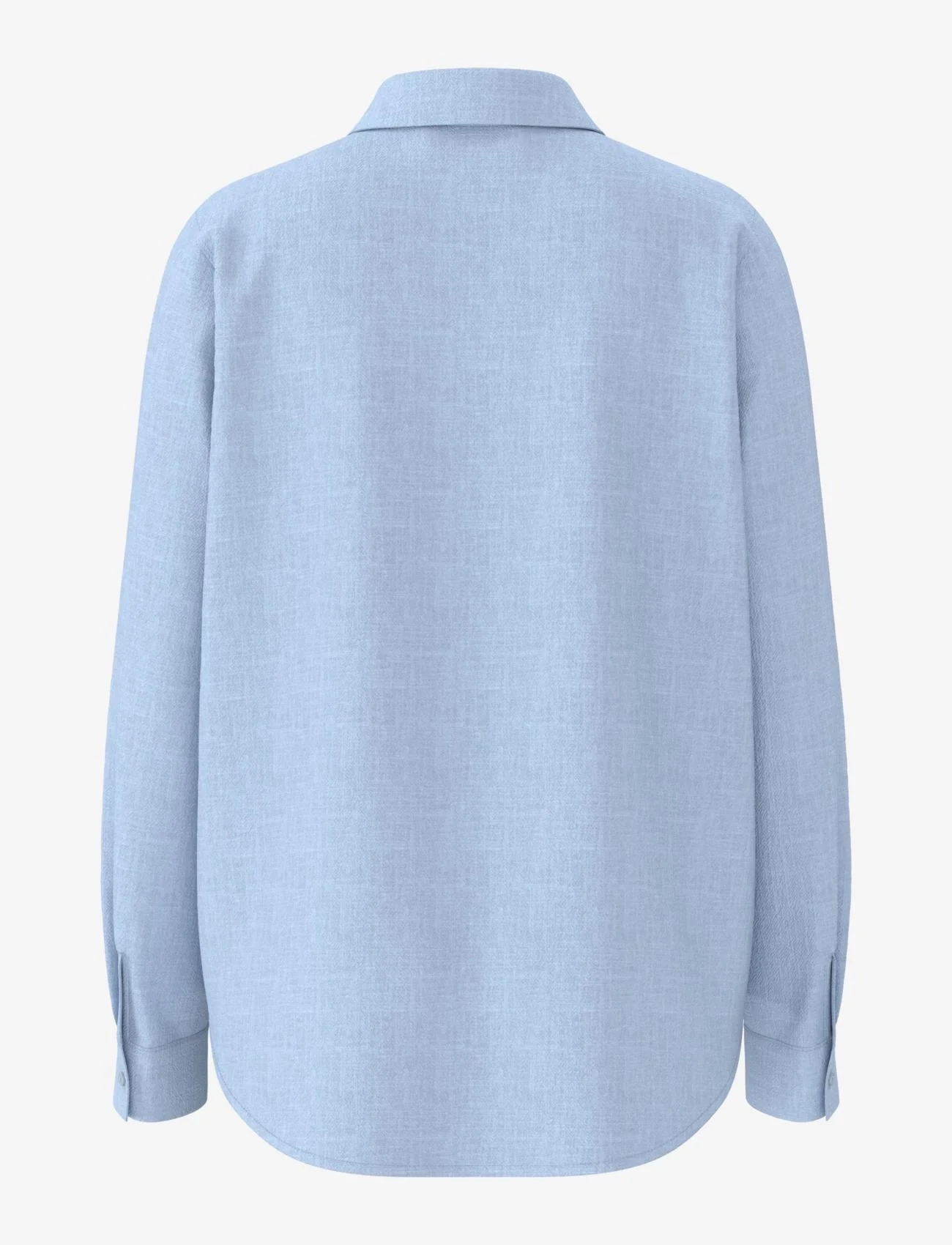 Selected Femme - SLFVIVA LS SHIRT NOOS - long-sleeved shirts - cashmere blue - 1