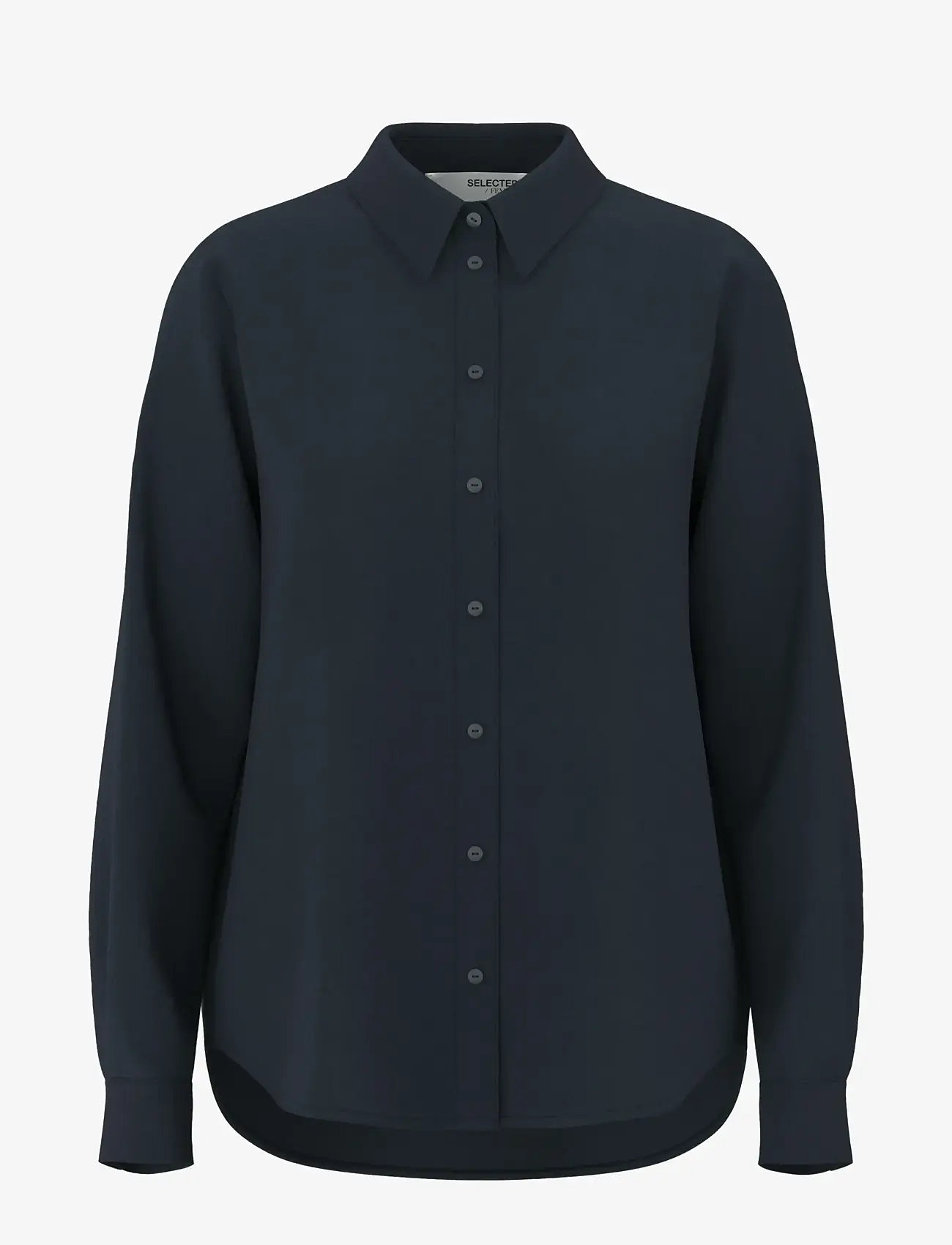 Selected - SLFVIVA LS SHIRT - langärmlige hemden - dark sapphire - 1