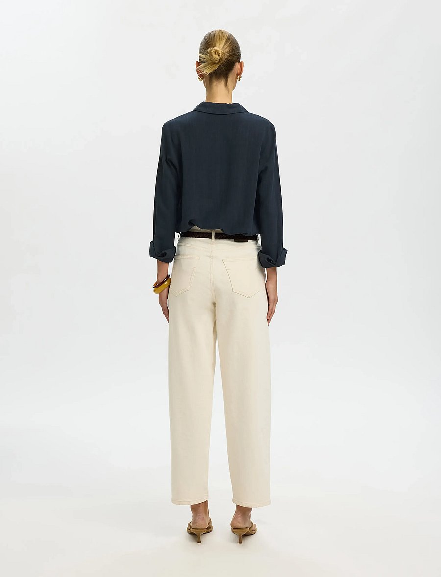 Selected - SLWVIVA LS SUN SHIRT NOOS - chemises à manches longues - dark sapphire - 2