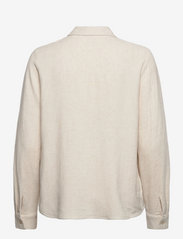 Selected Femme - SLFVIVA LS SHIRT NOOS - long-sleeved shirts - sandshell - 1