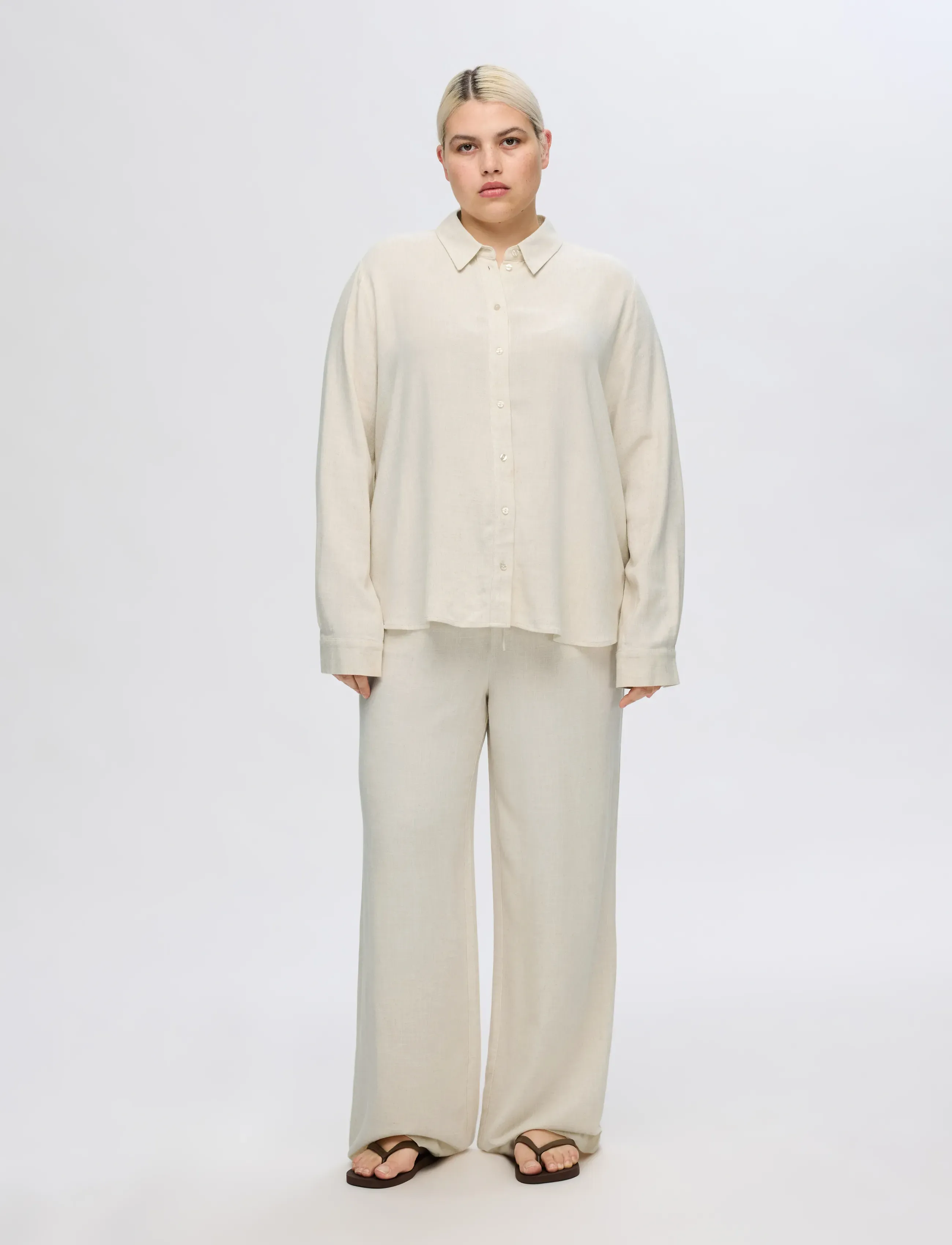 SELECTED Slwviva Ls Sun Shirt Noos skjortor dam – bild 6