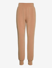 Selected Femme - SLFTENNY  HW SWEAT PANT - nederdelar - tannin - 0