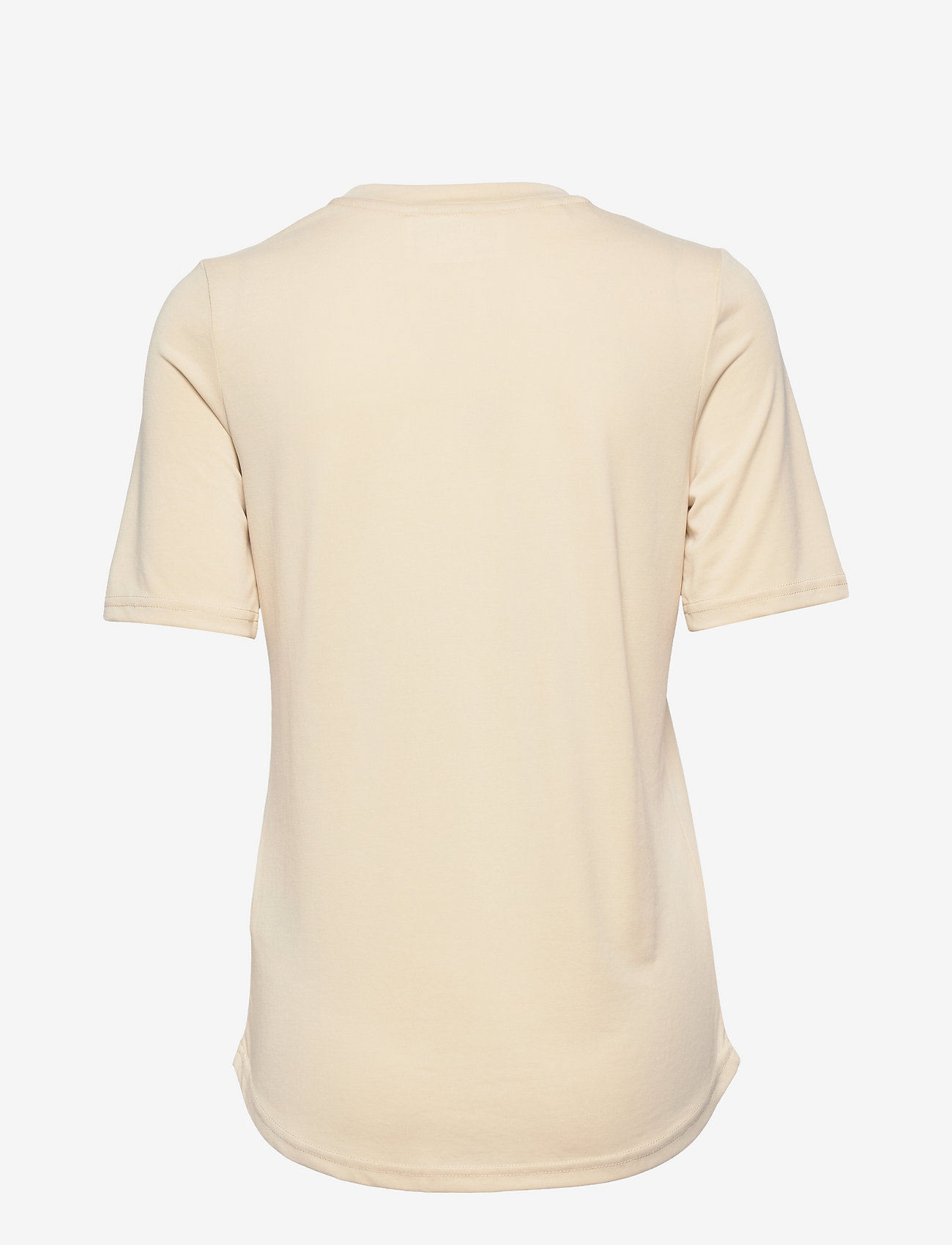 Selected Femme - SLFSTELLA SS TEE - t-shirt & tops - sandshell - 1