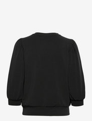 Selected Femme - SLFTENNY 3/4 SWEAT TOP NOOS - hoodies - black - 1
