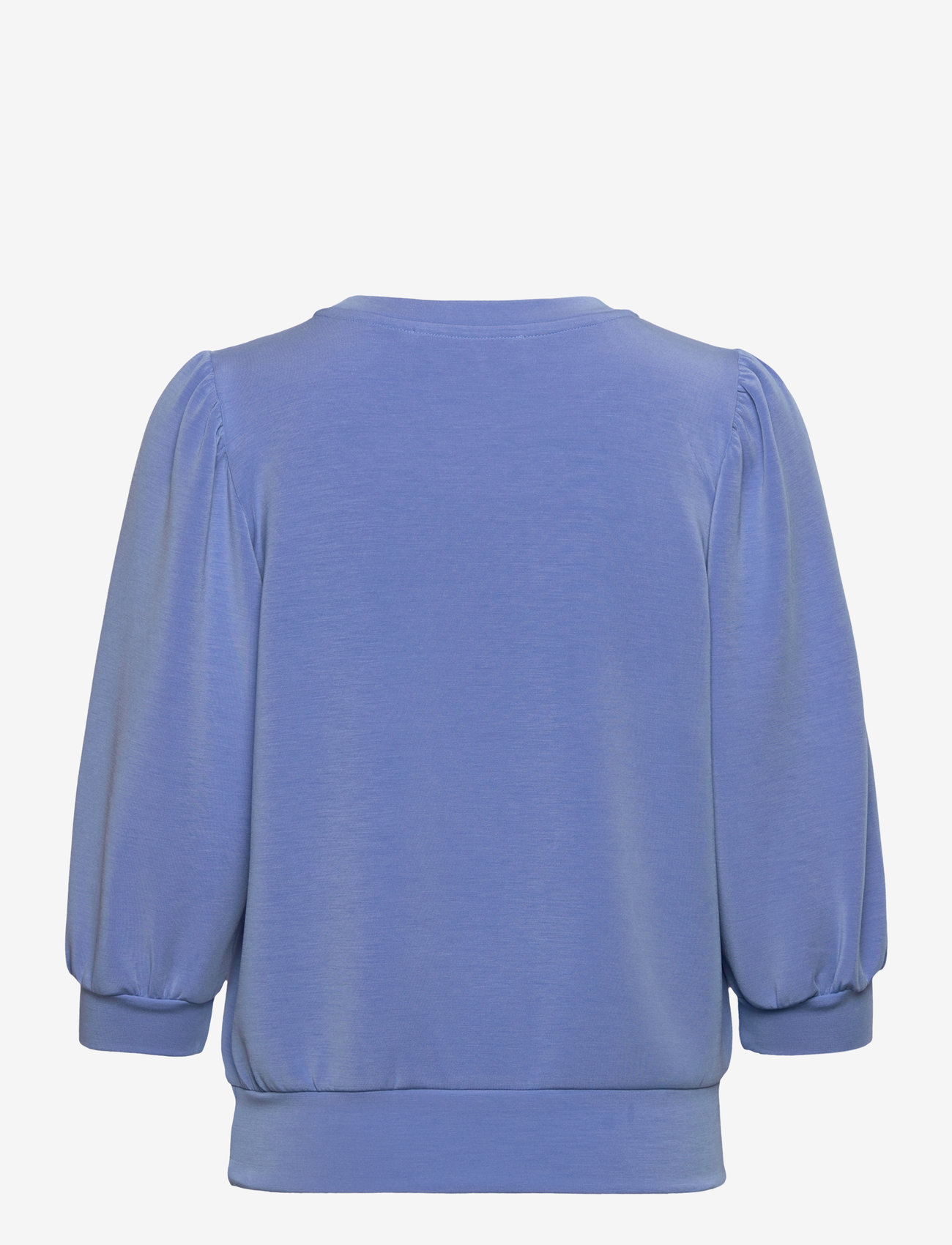 Selected - SLWTENNY 3/4 SWEAT TOP NOOS - langärmlige tops - cornflower blue - 2