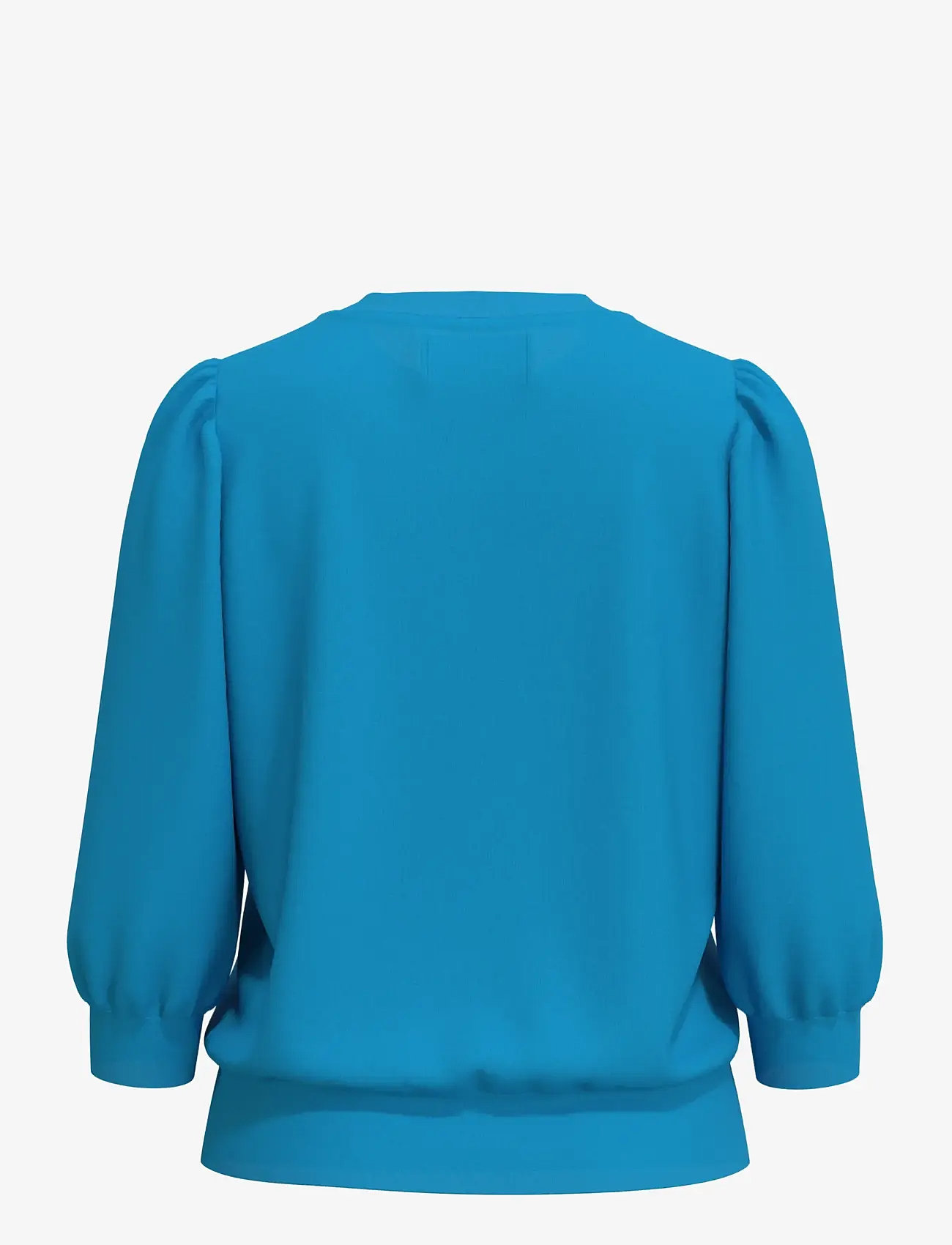 Selected - SLWTENNY 3/4 SWEAT TOP NOOS - dressipluusid - malibu blue - 2