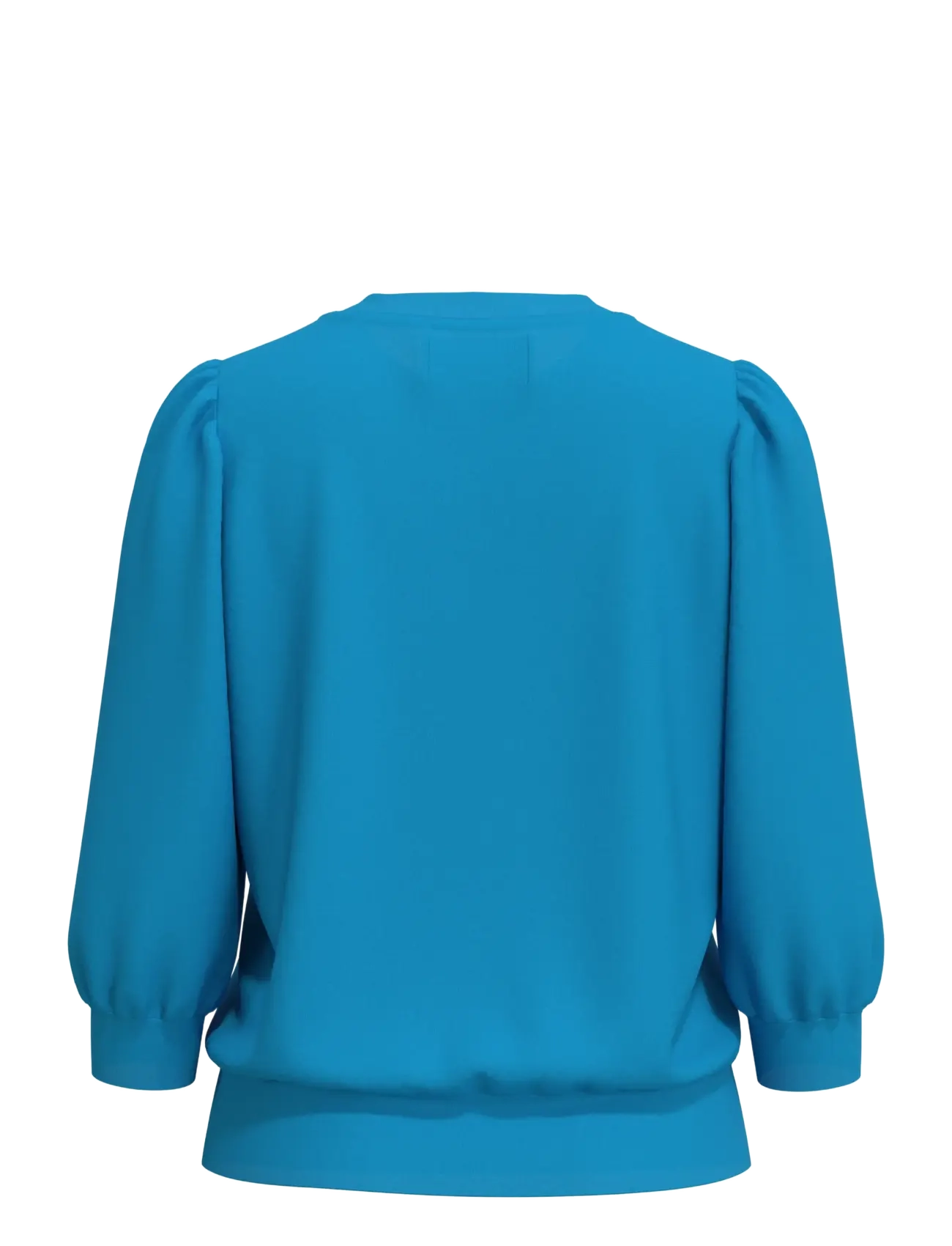 Selected - SLWTENNY 3/4 SWEAT TOP NOOS - langærmede toppe - malibu blue - 2