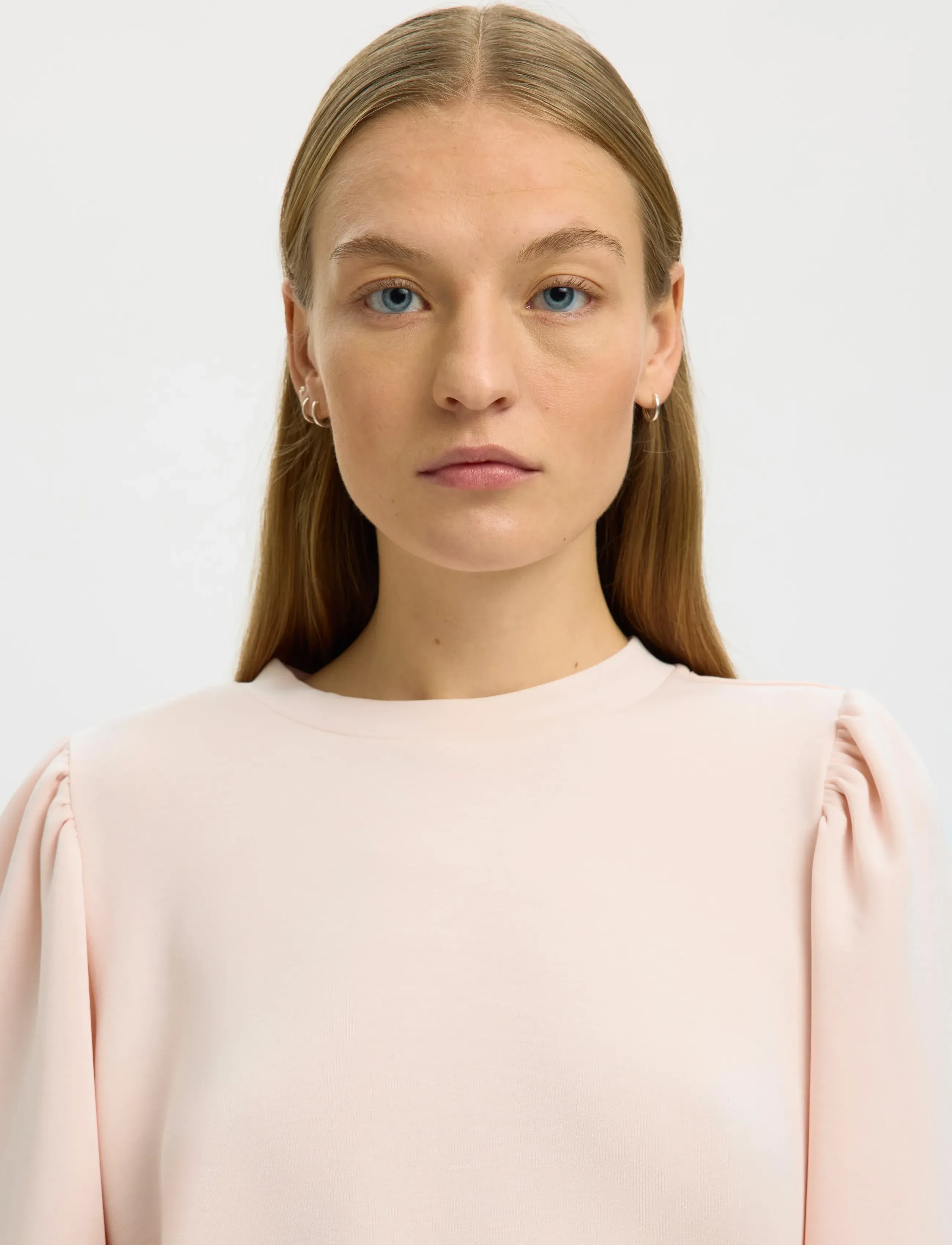 Selected - SLWTENNY 3/4 SWEAT TOP NOOS - langærmede toppe - pale dogwood - 4