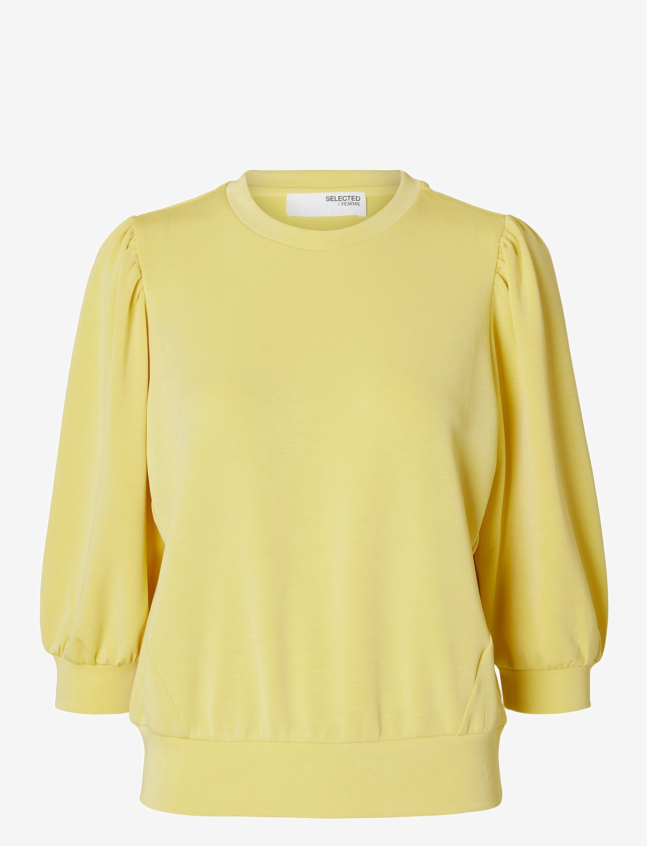 Selected - SLWTENNY 3/4 SWEAT TOP NOOS - langärmlige tops - sundress - 1