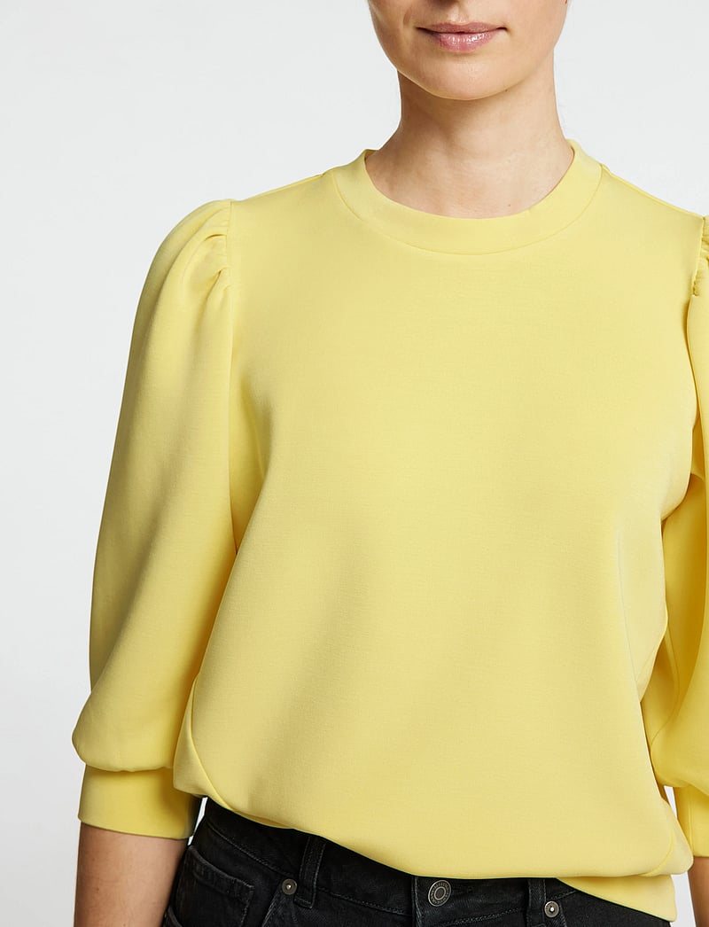 Selected - SLFTENNY 3/4 SWEAT TOP NOOS - dressipluusid - sundress - 4