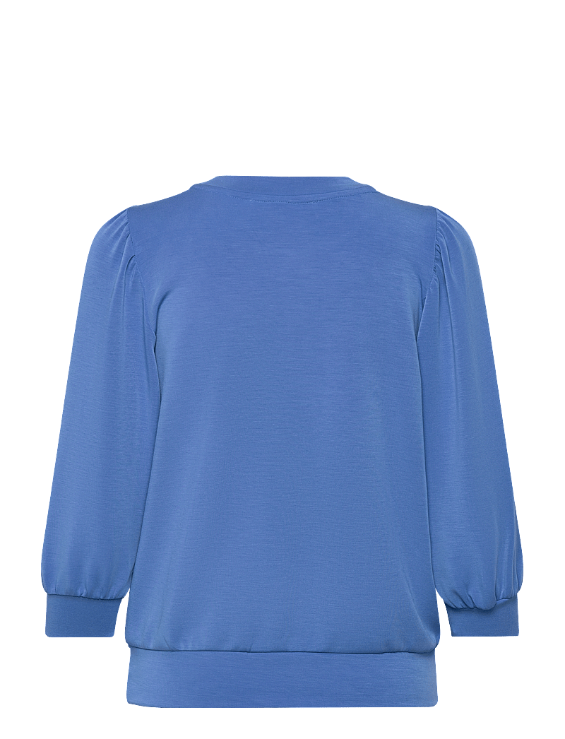 Selected - SLFTENNY 3/4 SWEAT TOP NOOS - dressipluusid - super sonic - 2