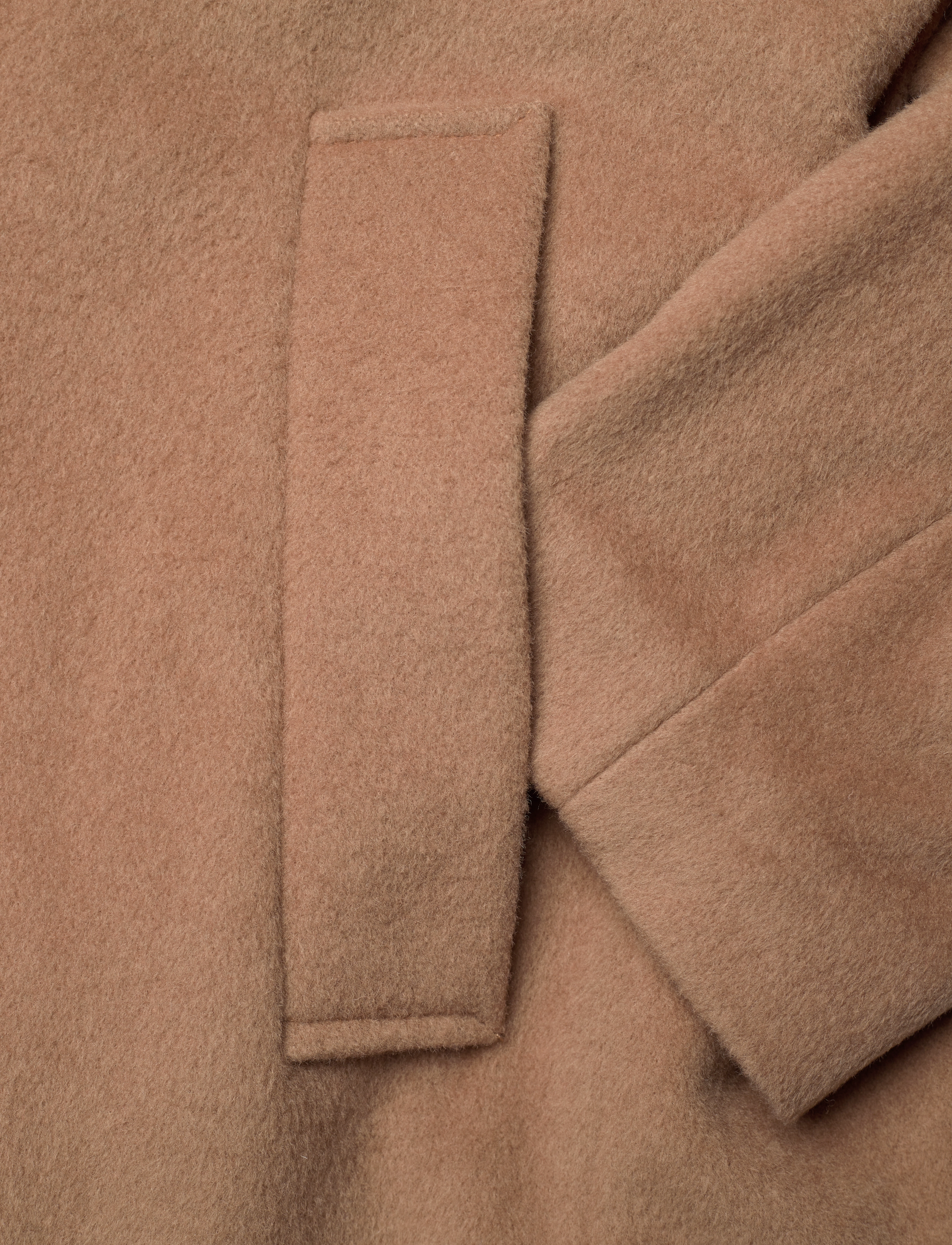 Selected Femme - SLFROSE WOOL COAT B - camel - 3