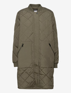 SLFNATALIA QUILTED COATOOZT, Selected Femme