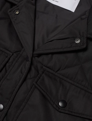 Selected Femme - SLFTINNA LONG QUILTED VEST - quilted vests - black - 4
