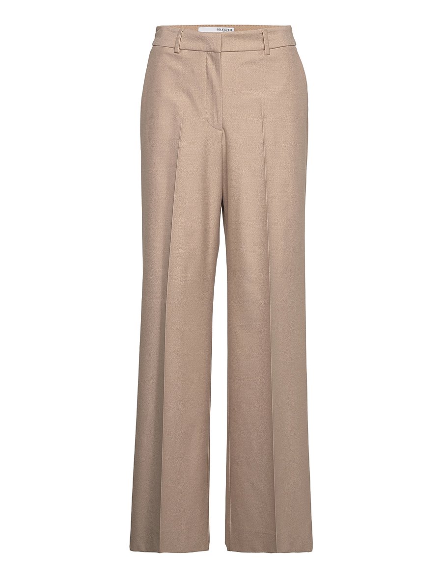 Selected - SLFELIANA HW WIDE PANT B - nomad - 1