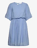 SLFSULINA 2/4HORT DRESS M - BLUE BELL