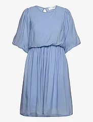 Selected Femme - SLFSULINA 2/4HORT DRESS M - trumpos suknelės - blue bell - 0