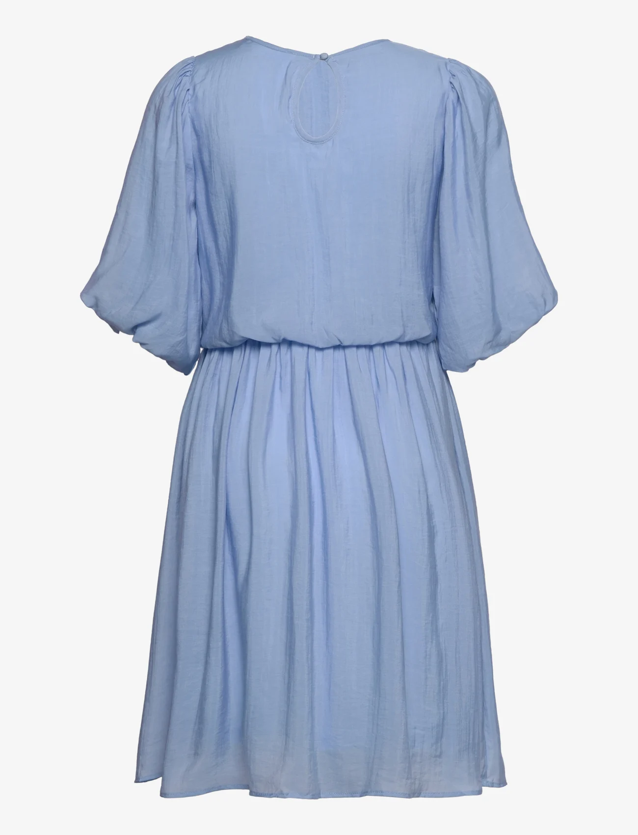 Selected Femme - SLFSULINA 2/4HORT DRESS M - trumpos suknelės - blue bell - 1