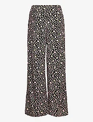 Selected Femme - SLFJUDITA HW WIDE PANT B - bukser med brede ben - black - 1