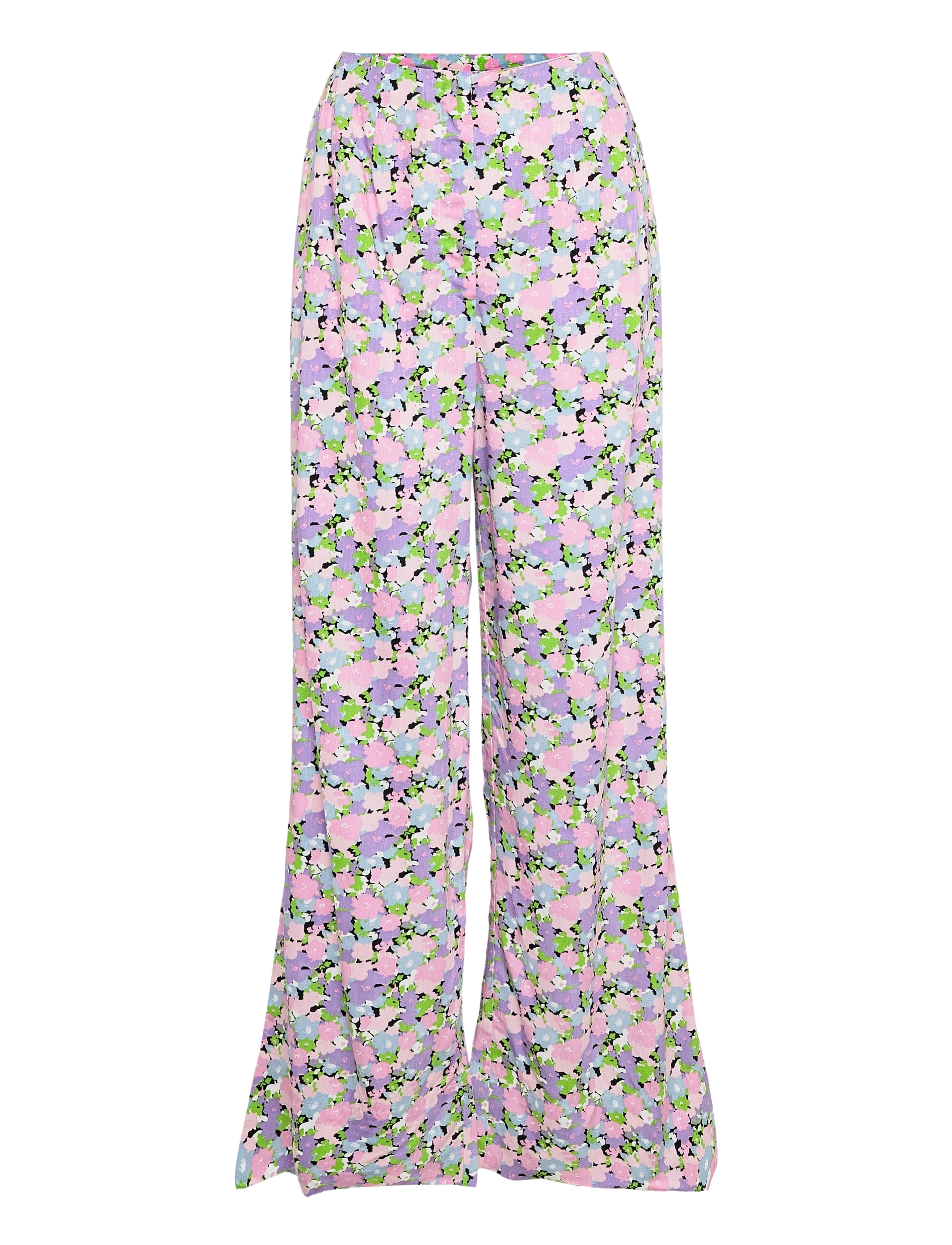 Selected SLFJUDITA HW WIDE PANT B - Bukser - VIOLET TULIP / purple