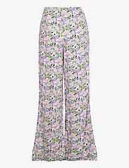 Selected Femme - SLFJUDITA HW WIDE PANT B - wide leg trousers - violet tulip - 1