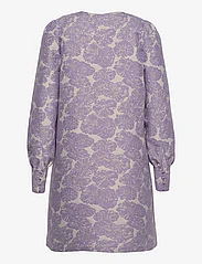 Selected Femme - SLFKIRSTEEN LS SHORT DRESS B - korta klänningar - violet tulip - 1