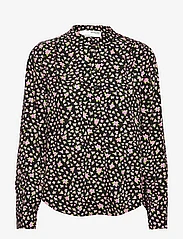 Selected Femme - SLFJUDITA LS LONG TOP B - long-sleeved blouses - black - 0