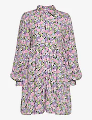 Selected Femme - SLFJUDITA LS SHORT SHIRT DRESS B - skjortklänningar - violet tulip - 0