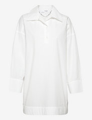 Selected Femme - SLFKIKI LS LONG SHIRT W - langærmede skjorter - bright white - 0