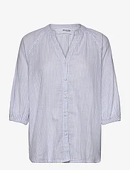Selected Femme - SLFALBERTA 3/4 SHIRT W - long-sleeved shirts - blue heron - 0