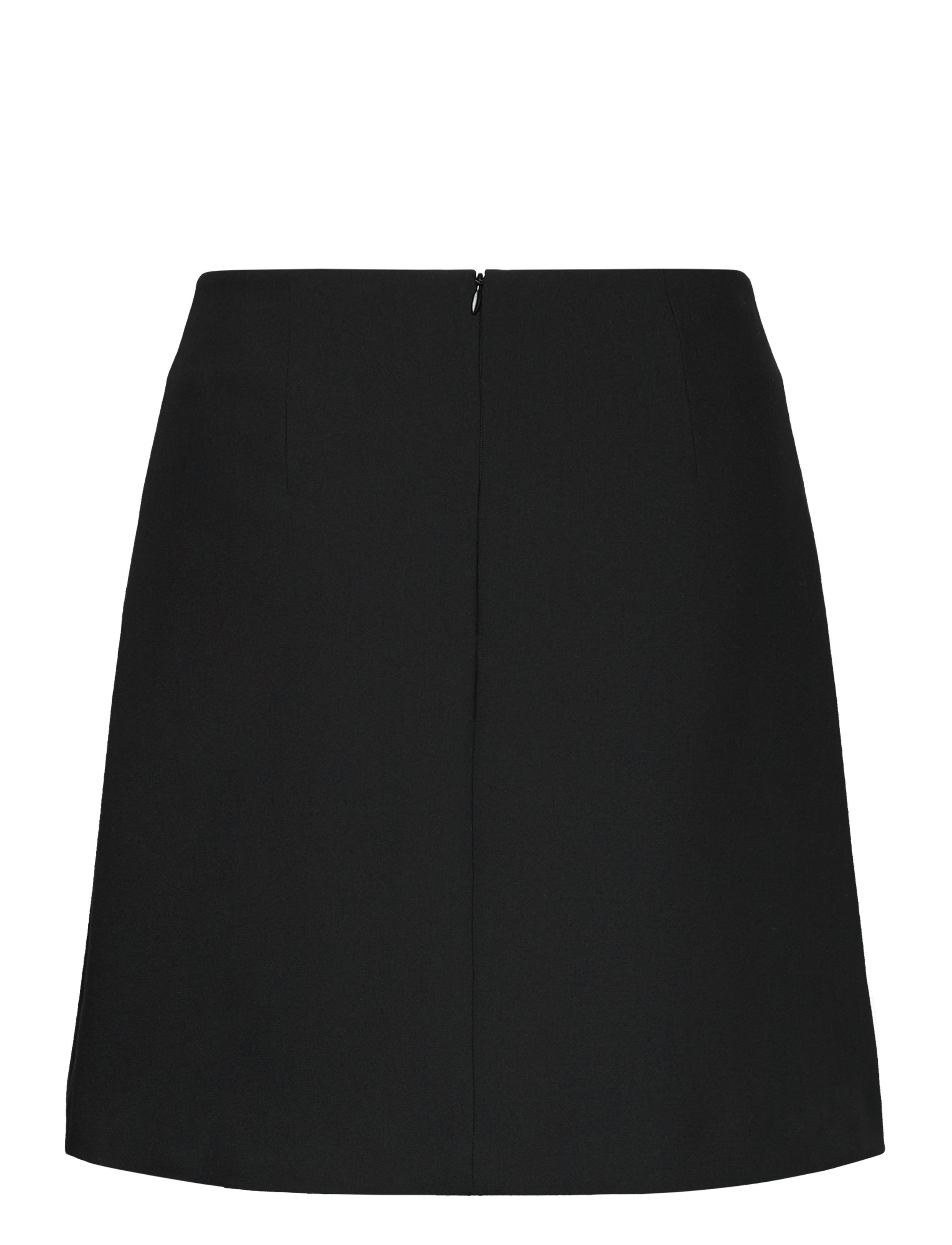 Selected - SLWRITA MW SHORT SKIRT FD NOOS - short skirts - black - 2