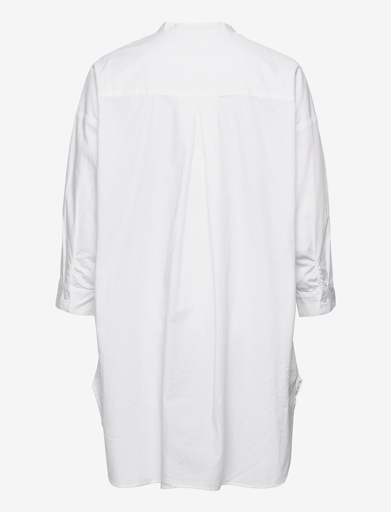 Selected Femme - SLFAMY 7/8  LONG SHIRT EX - tunieken - bright white - 1