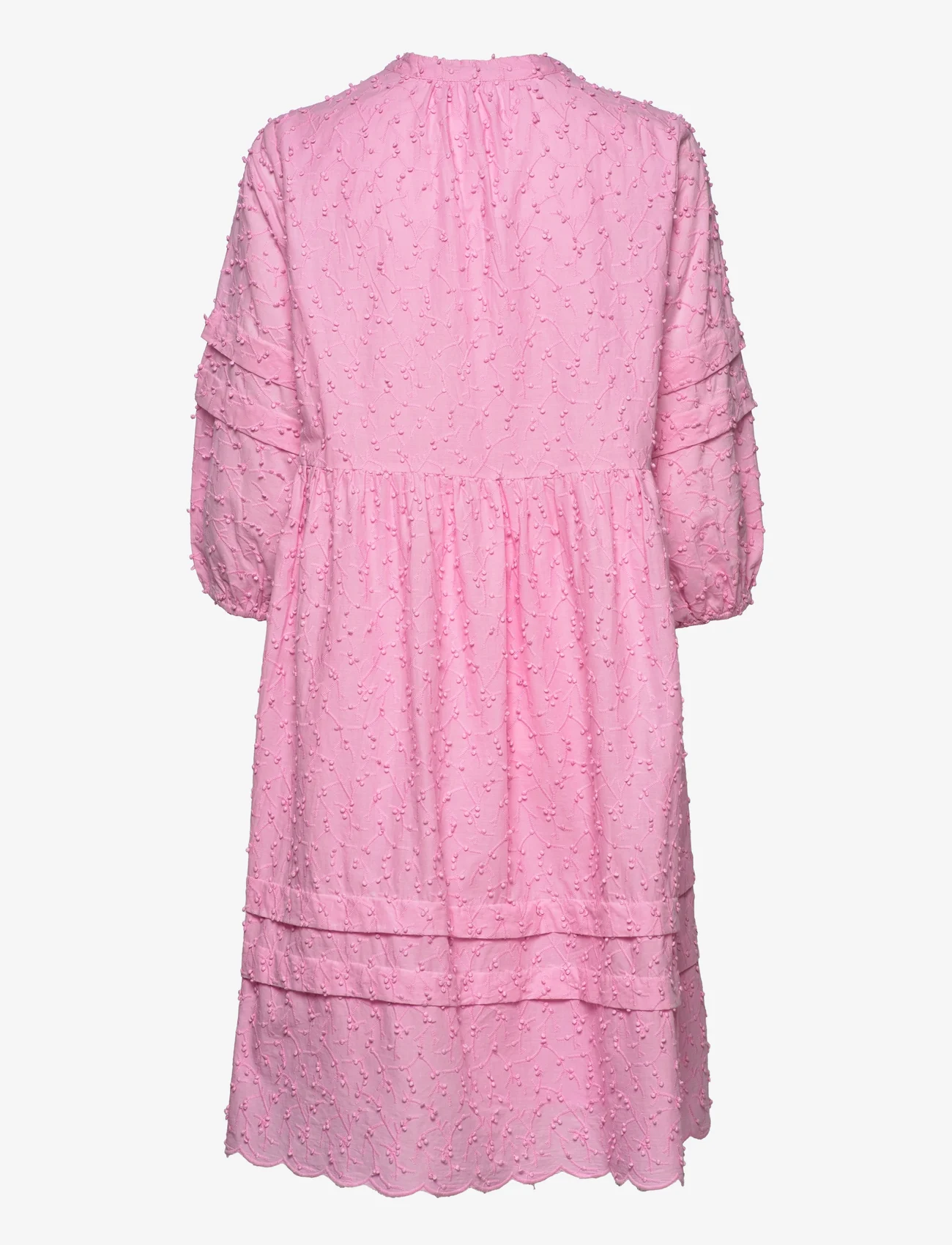 Selected Femme - SLFMINJA 3/4 BRODERI KNEE DRESS G - marškinių tipo suknelės - lilac sachet - 1