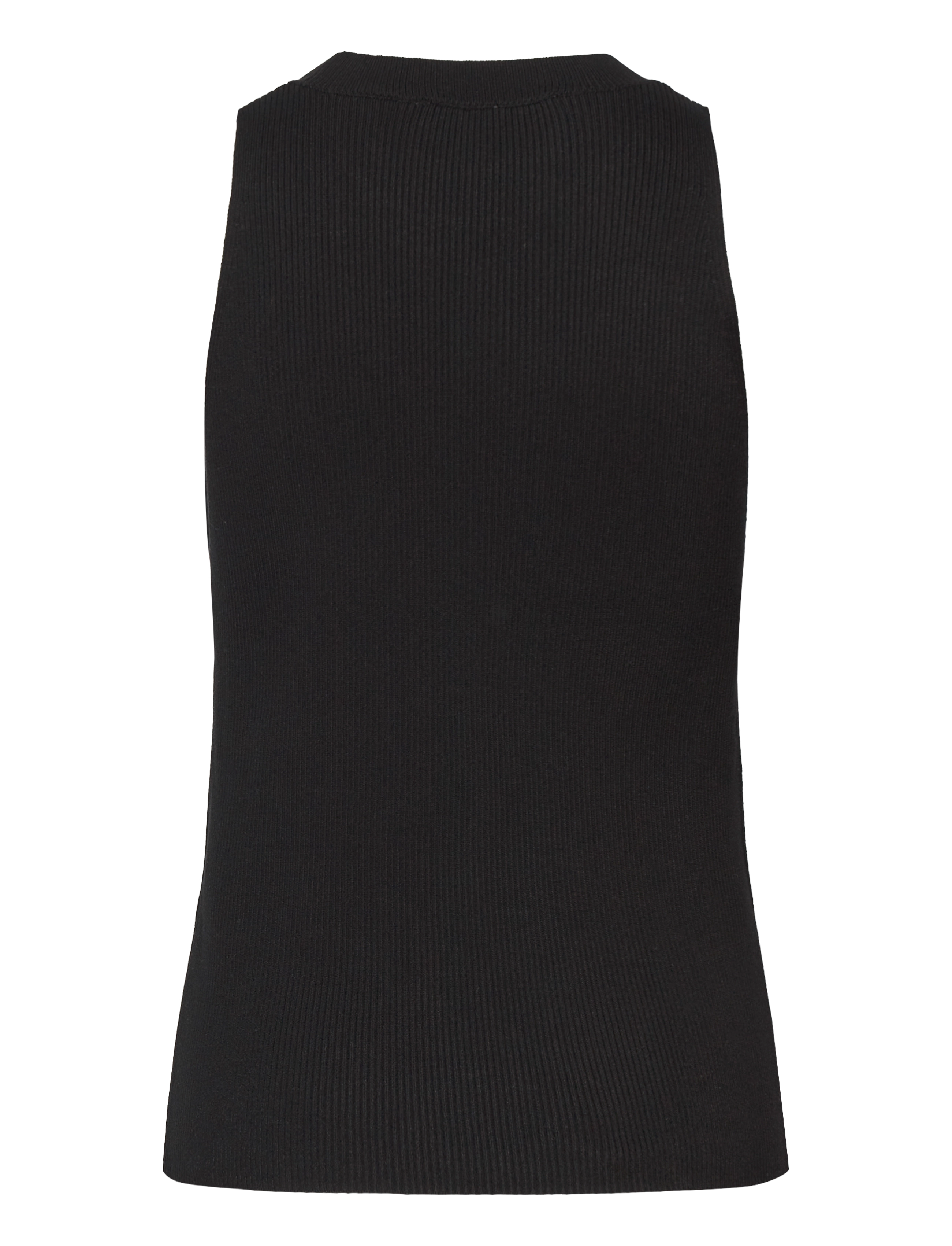 Selected - SLFSOLINA SL KNIT TOP NOOS - black - 1