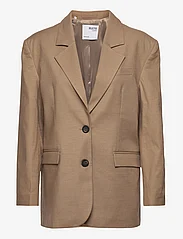 Selected Femme - SLFZAZA LS BLAZER W - peoriided outlet-hindadega - pine bark - 0