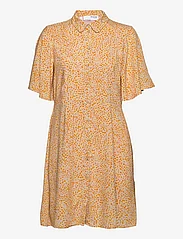 Selected Femme - SLFJALINA 2/4 SHORT SHIRT DRESS M - vasarinės suknelės - chalk pink - 0