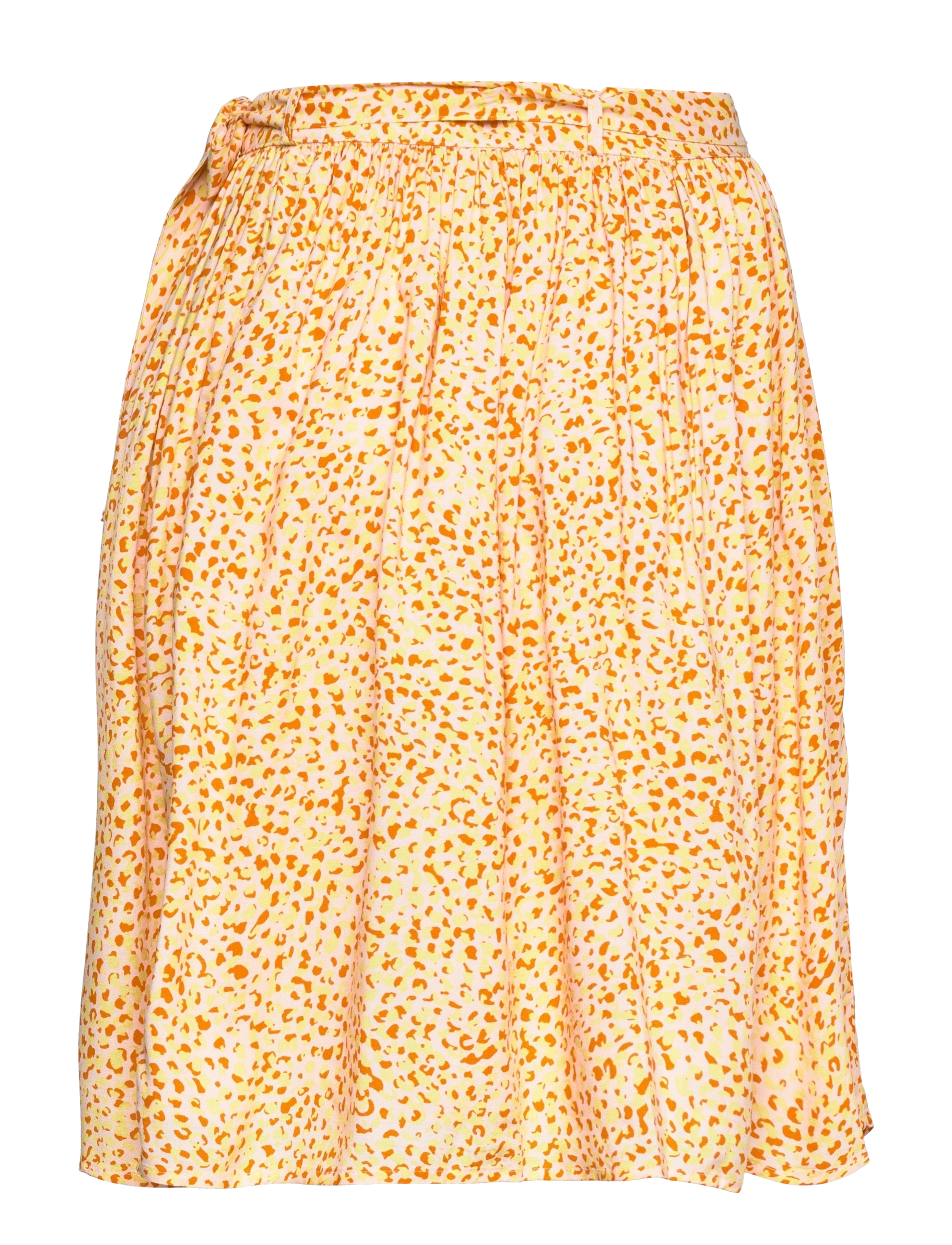 Selected - SLFJALINA HW SHORT WRAP SKIRT M - wickelröcke - chalk pink - 2