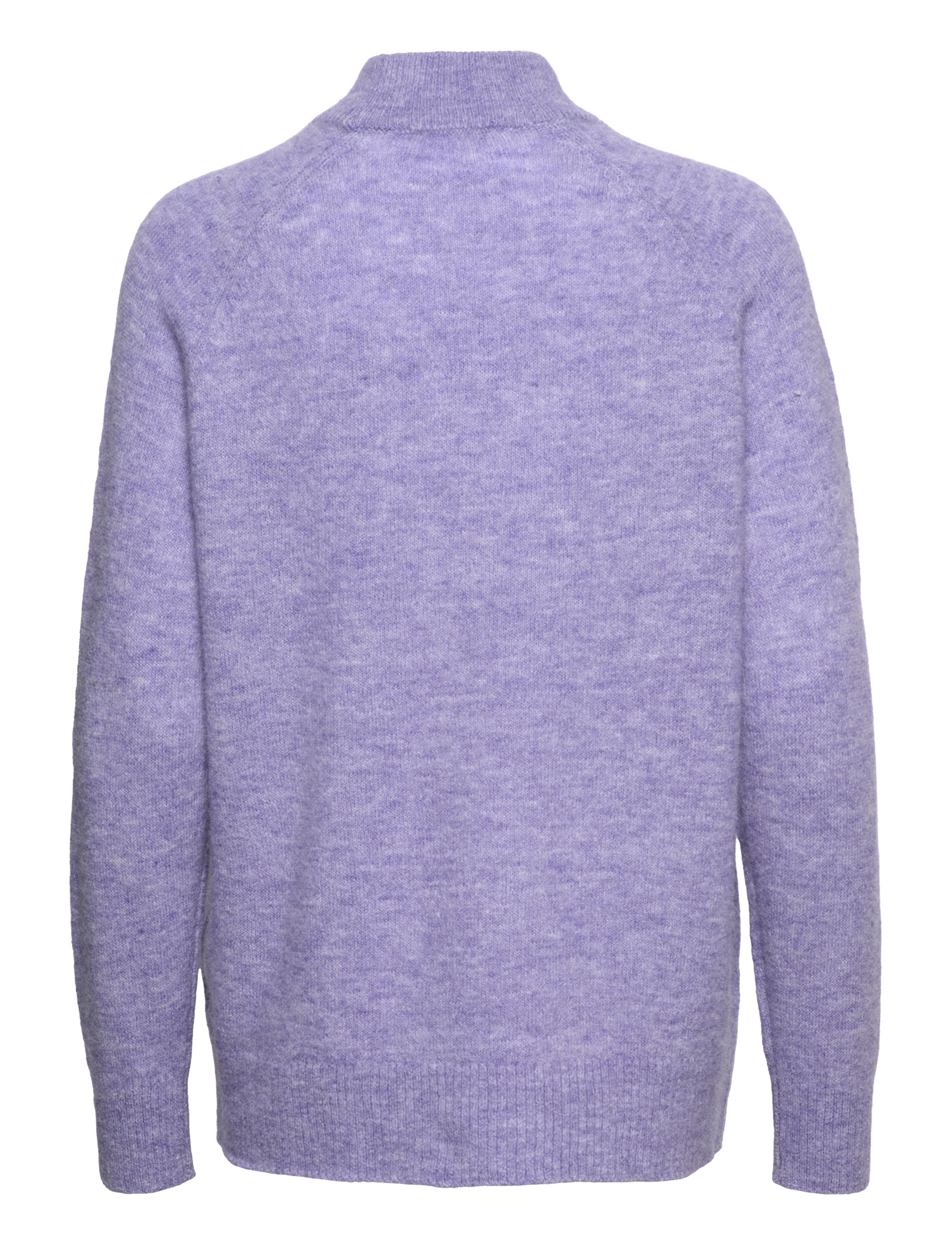 Selected - SLFLULU LS KNIT HIGH NECK B NOOS - jacaranda - 1