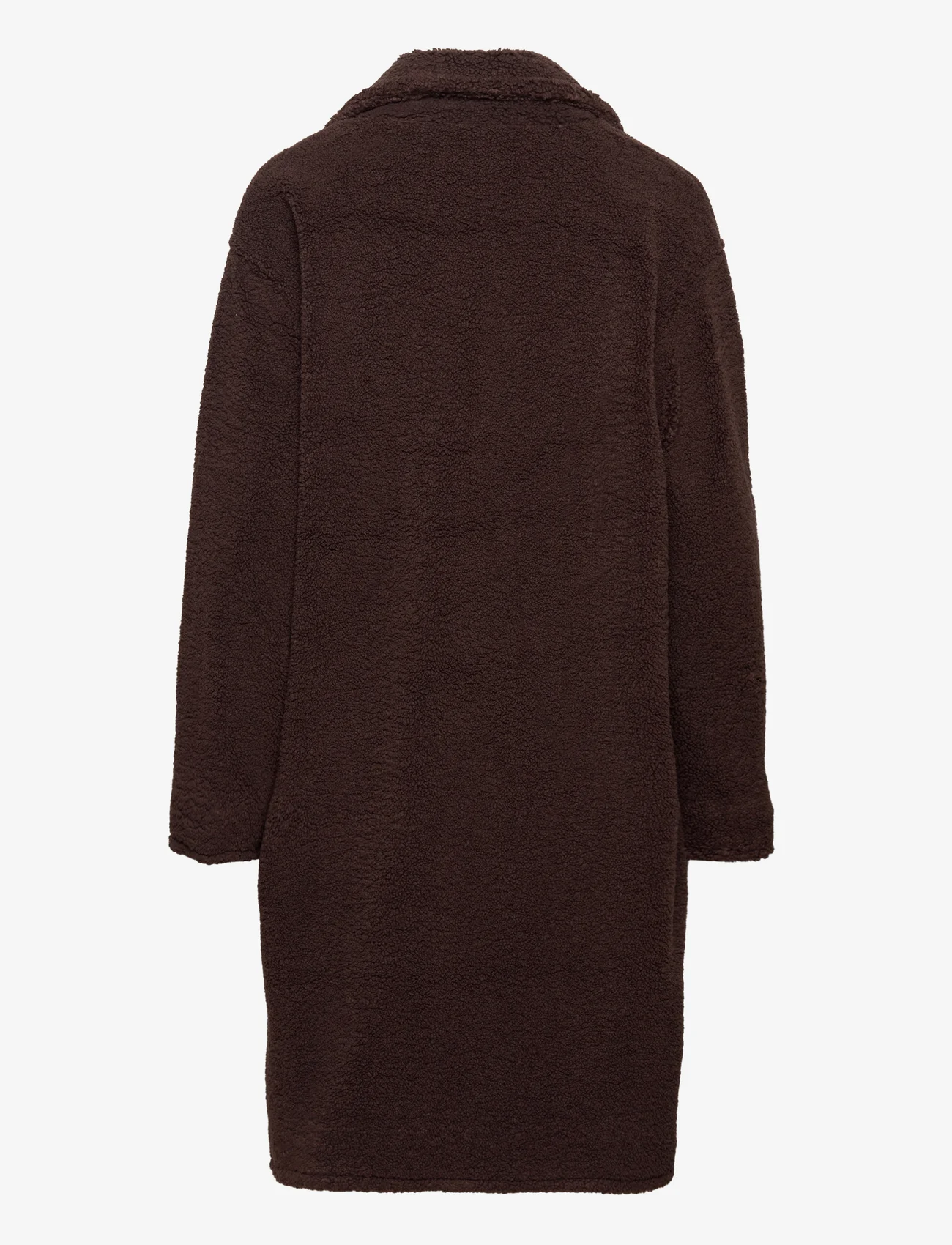 Selected Femme - SLFLANA TEDDY COAT B - winter coats - java - 1