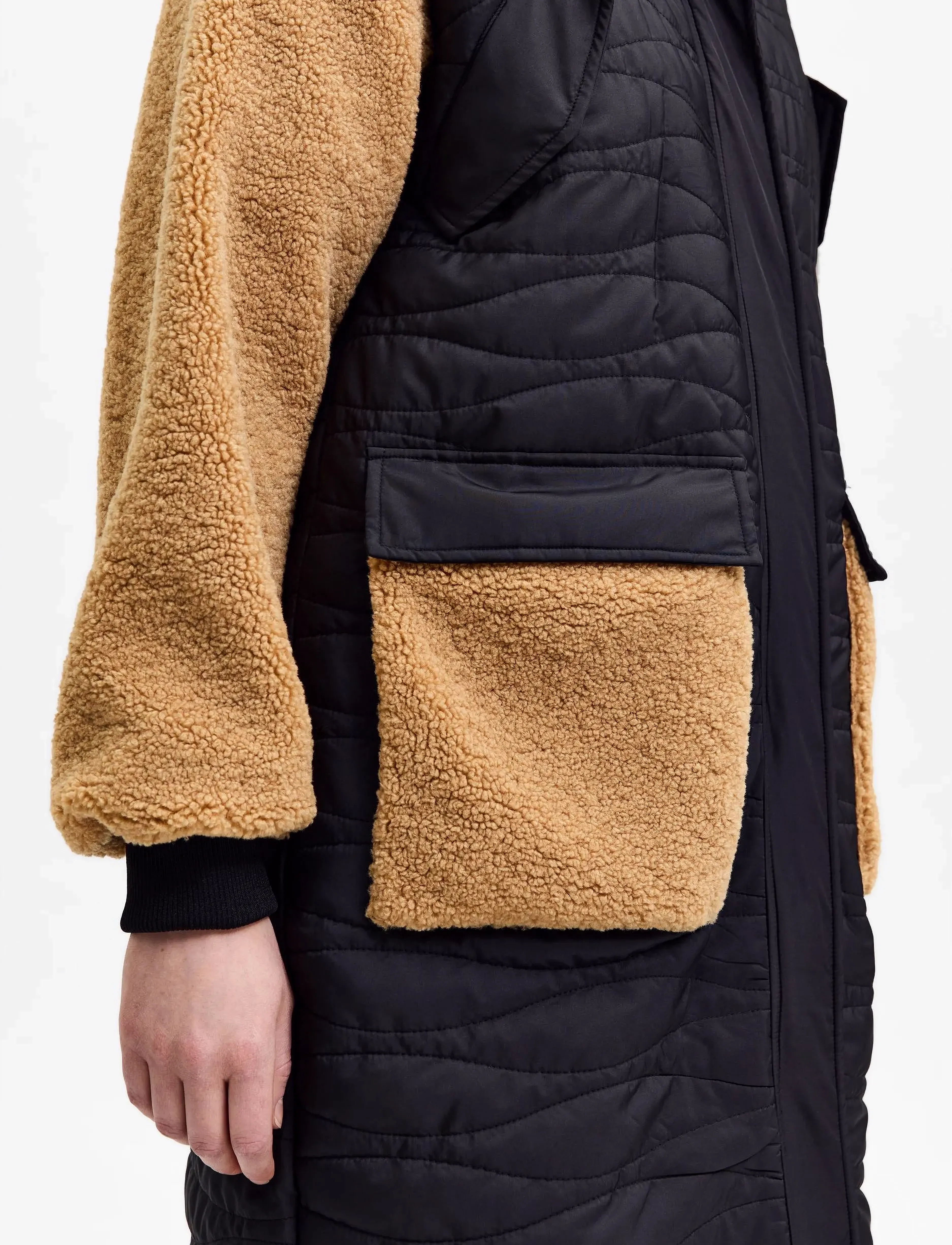 Selected - SLFPOLLY COAT W - overtøj - black - 5
