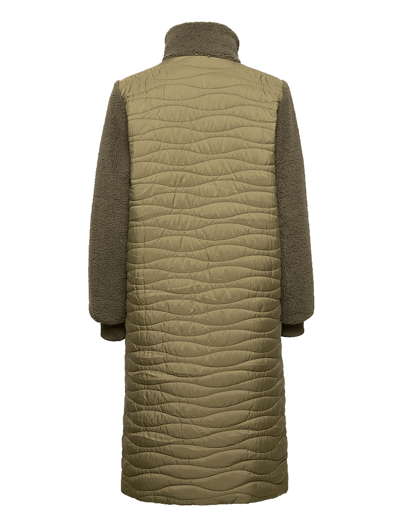 Selected - SLFPOLLY COAT W - quiltade jackor - ivy green - 1