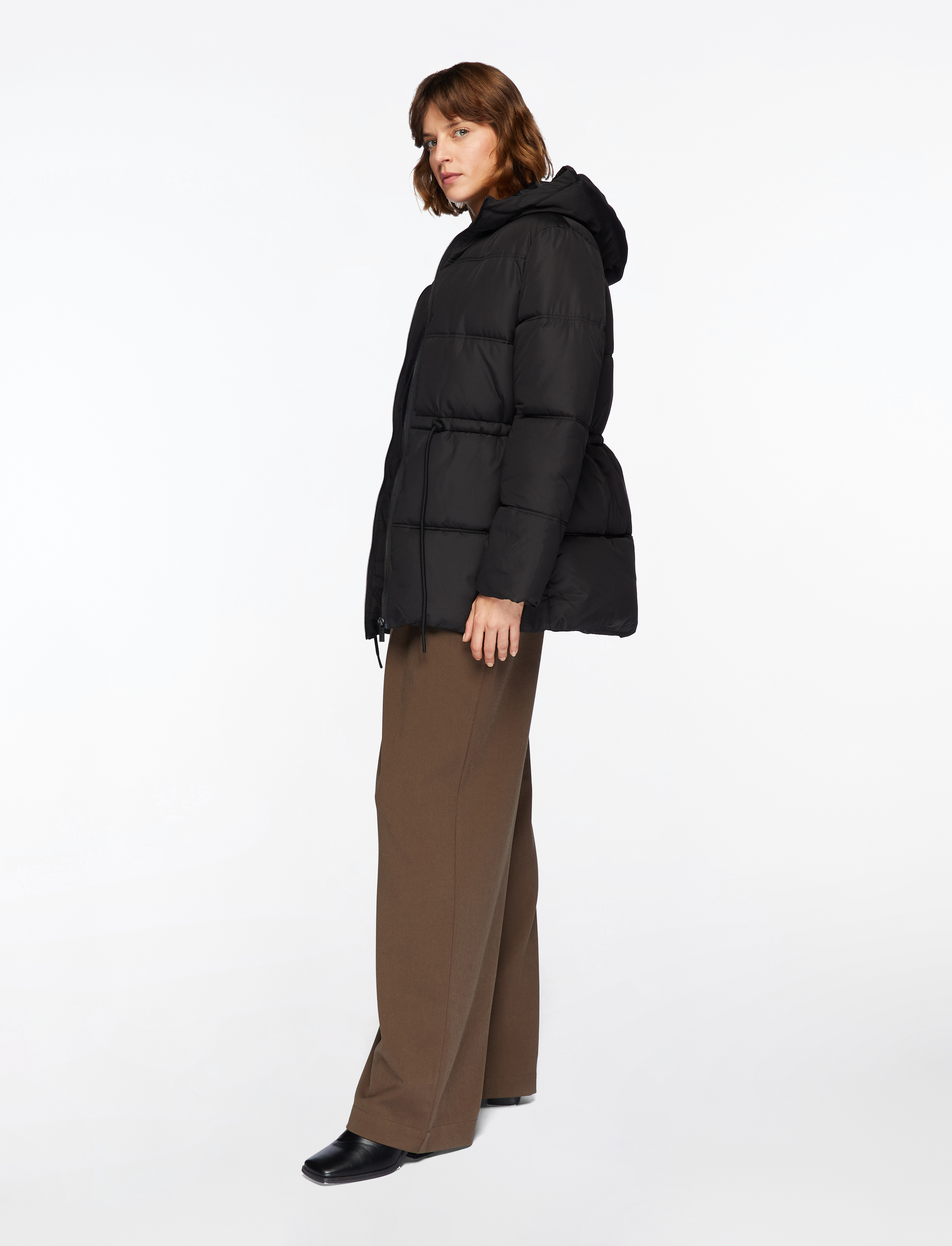 Selected - SLFALINA PUFFER JACKET B - overtøj - black - 3