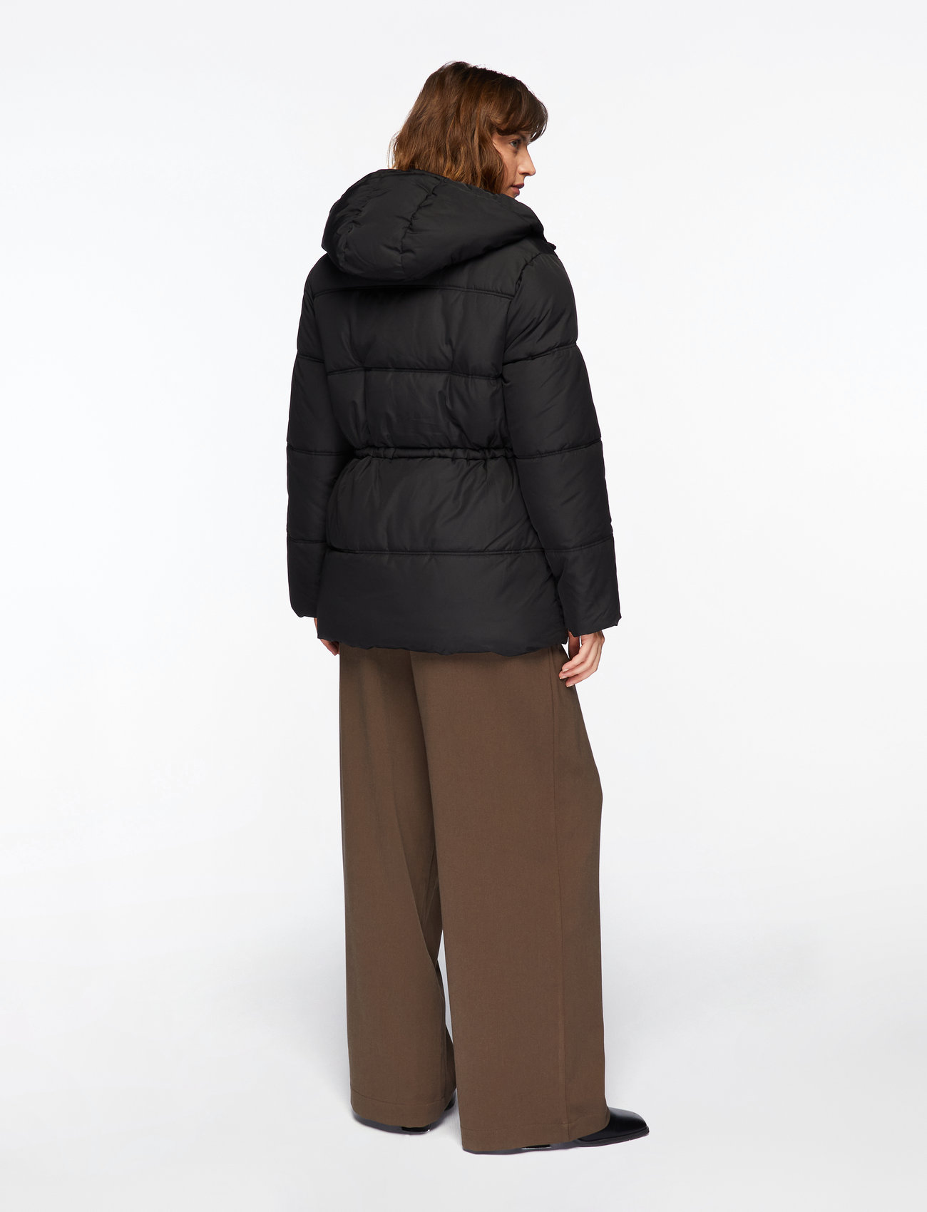 Selected - SLFALINA PUFFER JACKET B - dunjakker - black - 4