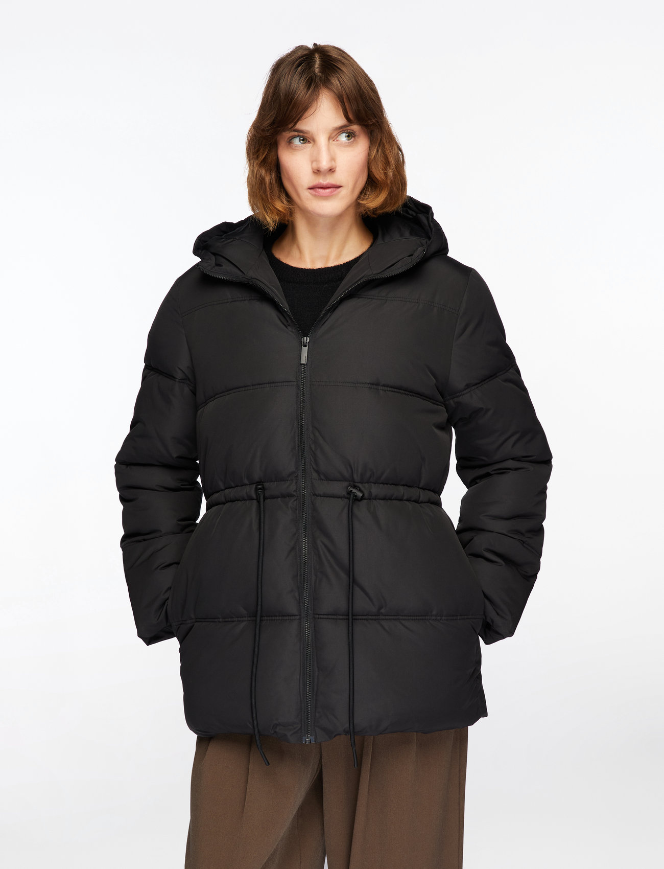 Selected - SLFALINA PUFFER JACKET B - dunjakker - black - 0