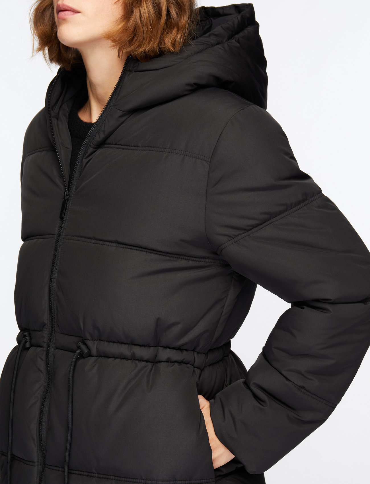 Selected - SLFALINA PUFFER JACKET B - dunjakker - black - 5