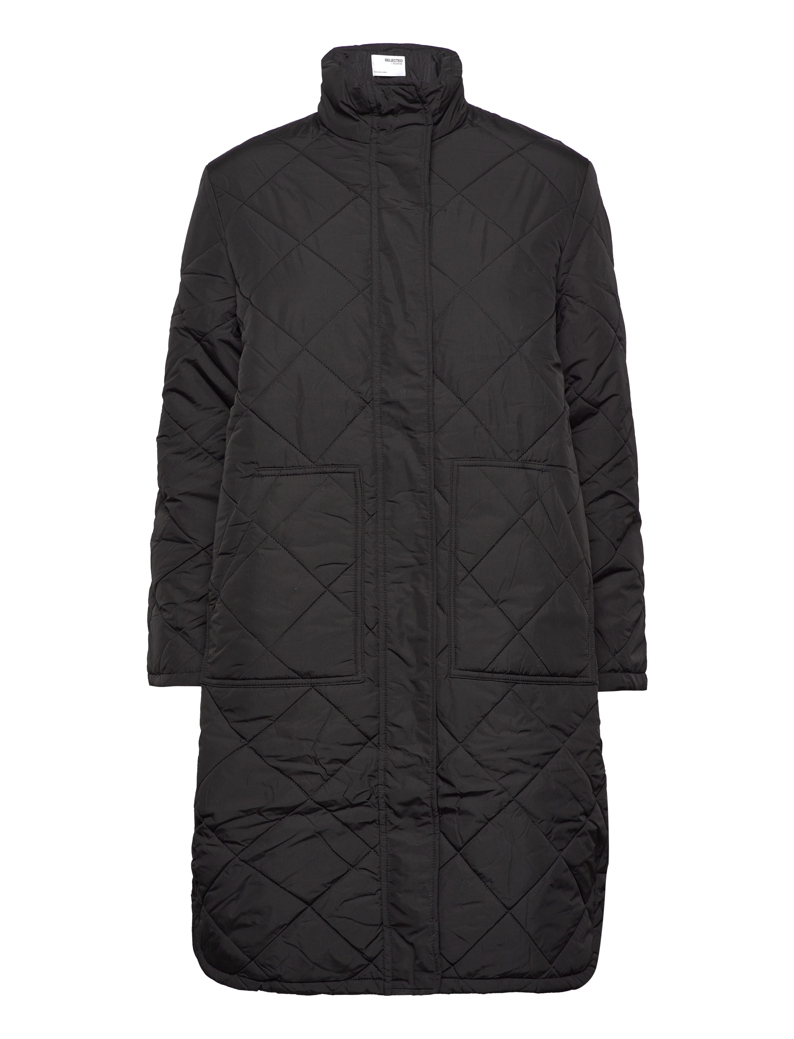Selected SLFNADINA COAT B NOOS - Selected - BLACK / black