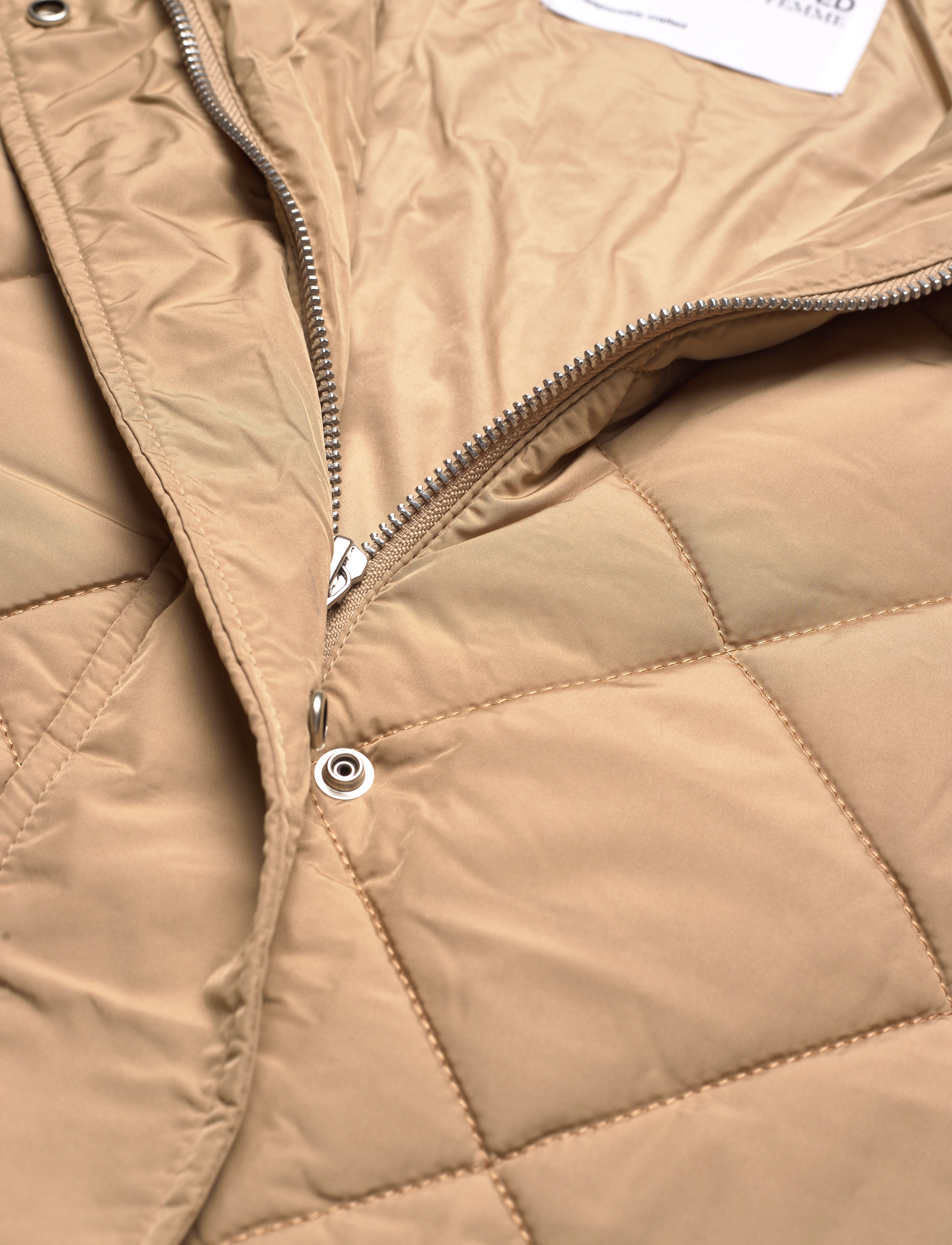 Selected - SLFNADINA COAT B NOOS - overtøj - cornstalk - 2