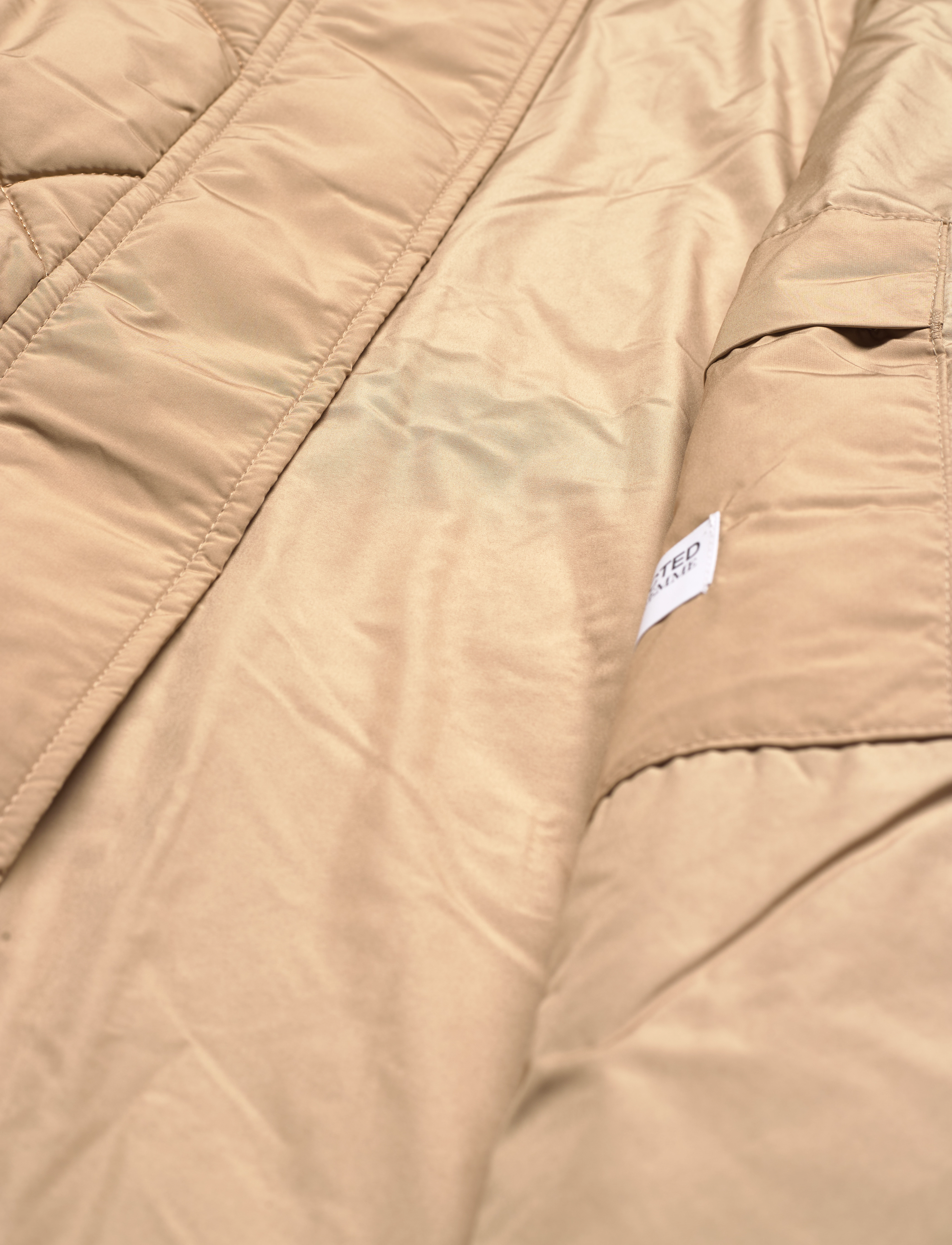 Selected - SLFNADINA COAT B NOOS - overtøj - cornstalk - 4