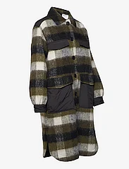 Selected Femme - SLFMARGON WOOL COAT B - winter coats - ivy green - 3